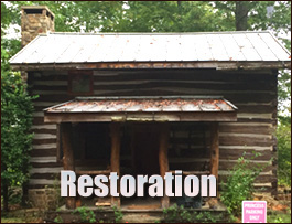 Historic Log Cabin Restoration  Dugspur, Virginia